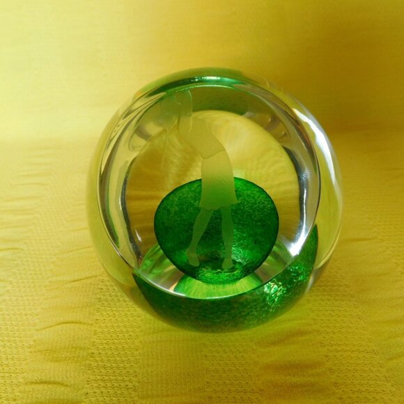 Caithness Scotland Petunias paperweight mint condition - Picture 11 of 11